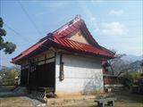 勝沼町小佐手の伏木神社改修工事